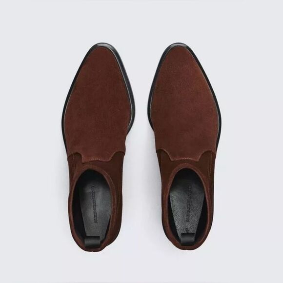 Alexander Wang burgundy suede Kori boots, US8,5 - Picture 4 of 12